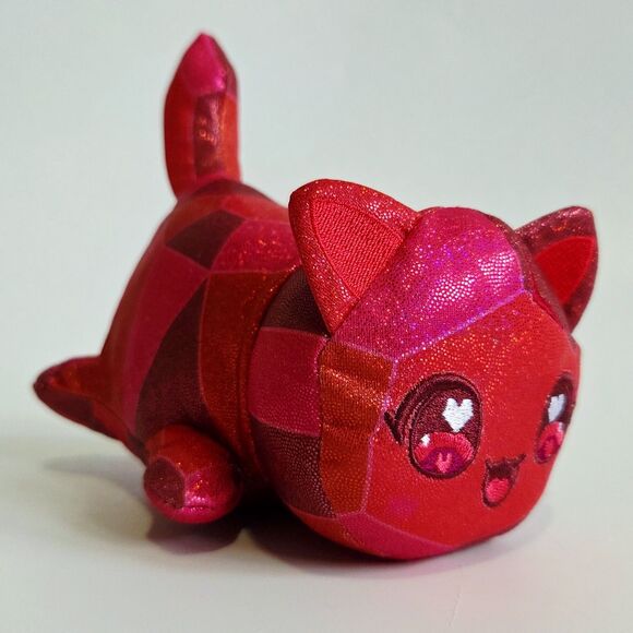 Aphmau Meemeows Ruby Red Cat Celestial Mystery Plush Litter 4 Stuffed Animal - Picture 2 of 14